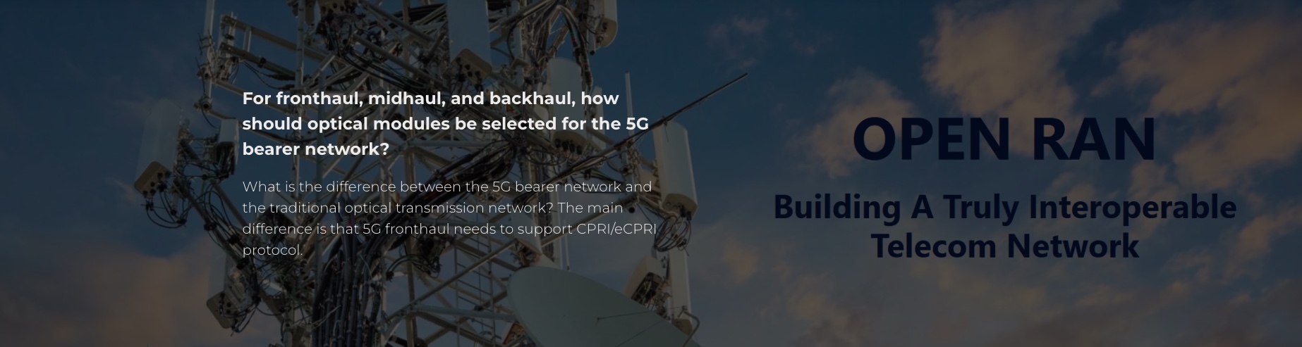 Transceiver Solutions Best For All Business - FiberNetwork